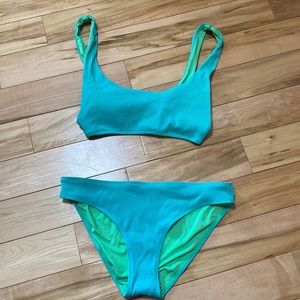 Teal aerie bikini